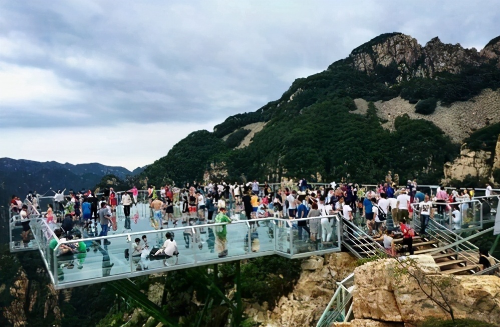 平谷桃源最美景点,北京平谷道教圣地丫髻山