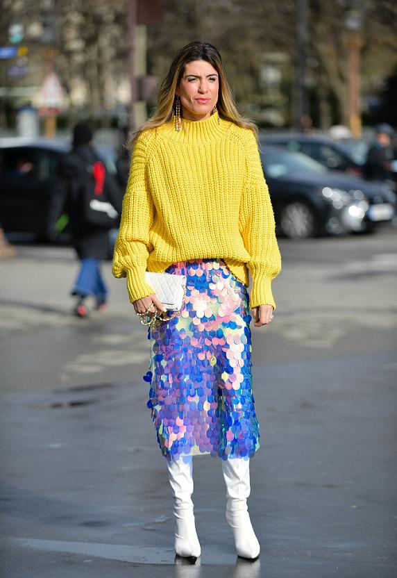 亮片的系法,新中式亮片穿搭