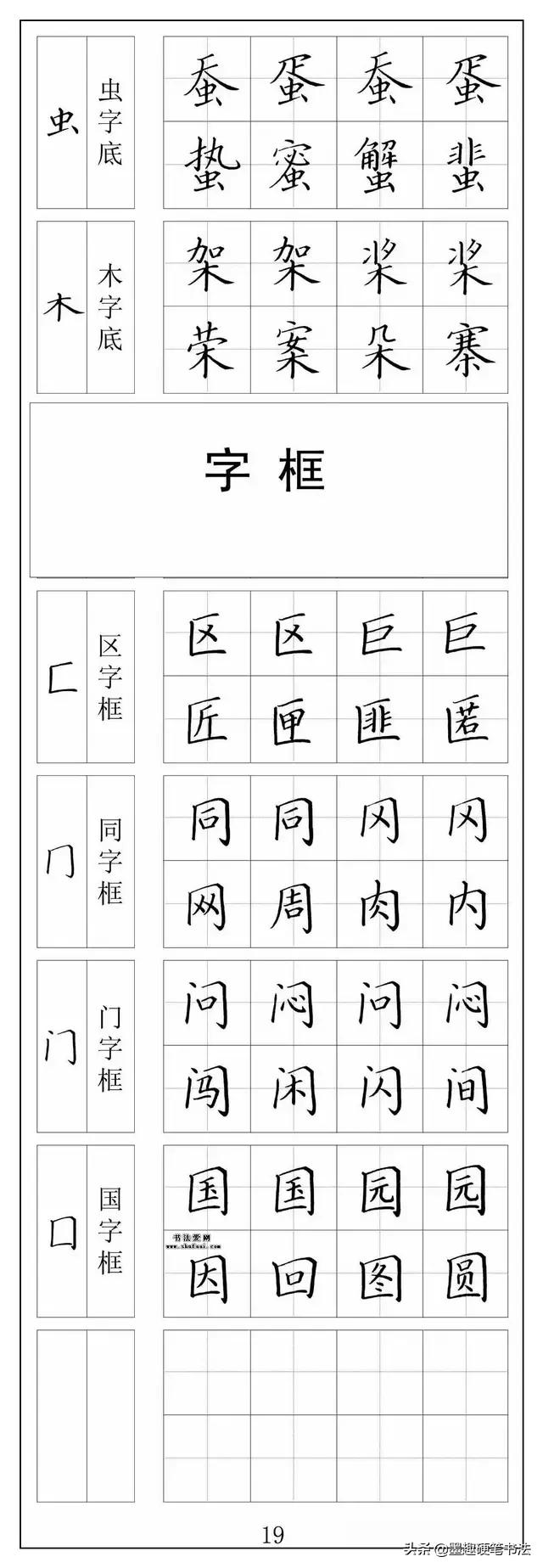 硬笔行书入门字帖推荐,初学硬笔书法字帖推荐书目