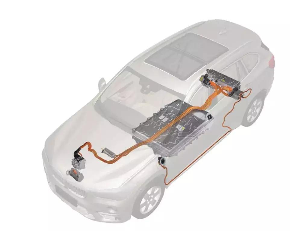 宝马f49混动电机在哪,宝马f49phev的加油口按钮