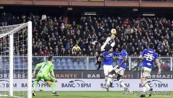 c罗原地起跳再次触碰2.23米,c罗逆天头球滞空1.5秒太惊人