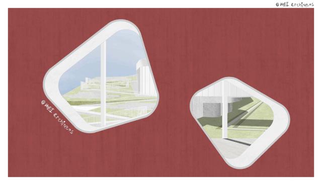 高档幼儿园设计——“院落式”打破传统简单的空间等级