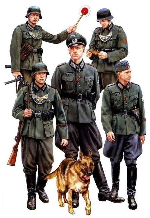 德军士兵画像,二战德军帅气图片