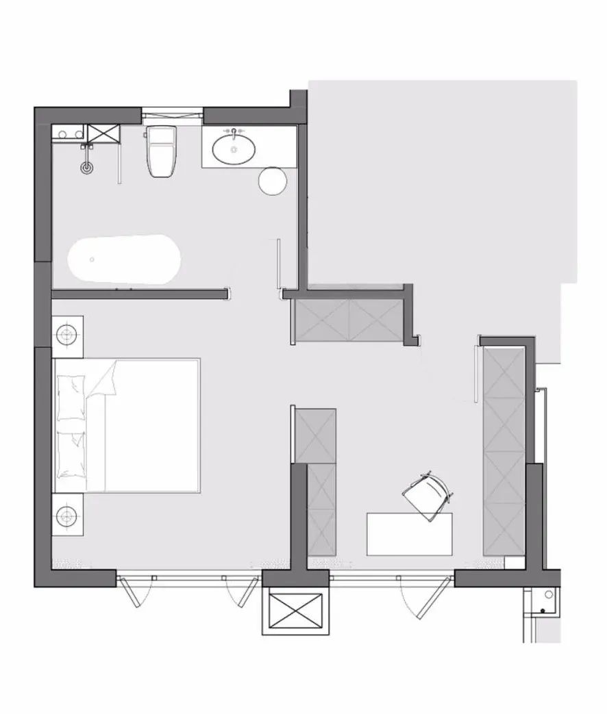 首发丨裹上舒缓奶油色，她的家柔软又高级