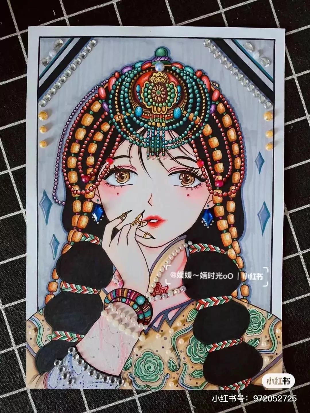 黑白线描画装饰画很简单,创意黑白线描装饰画100幅教程