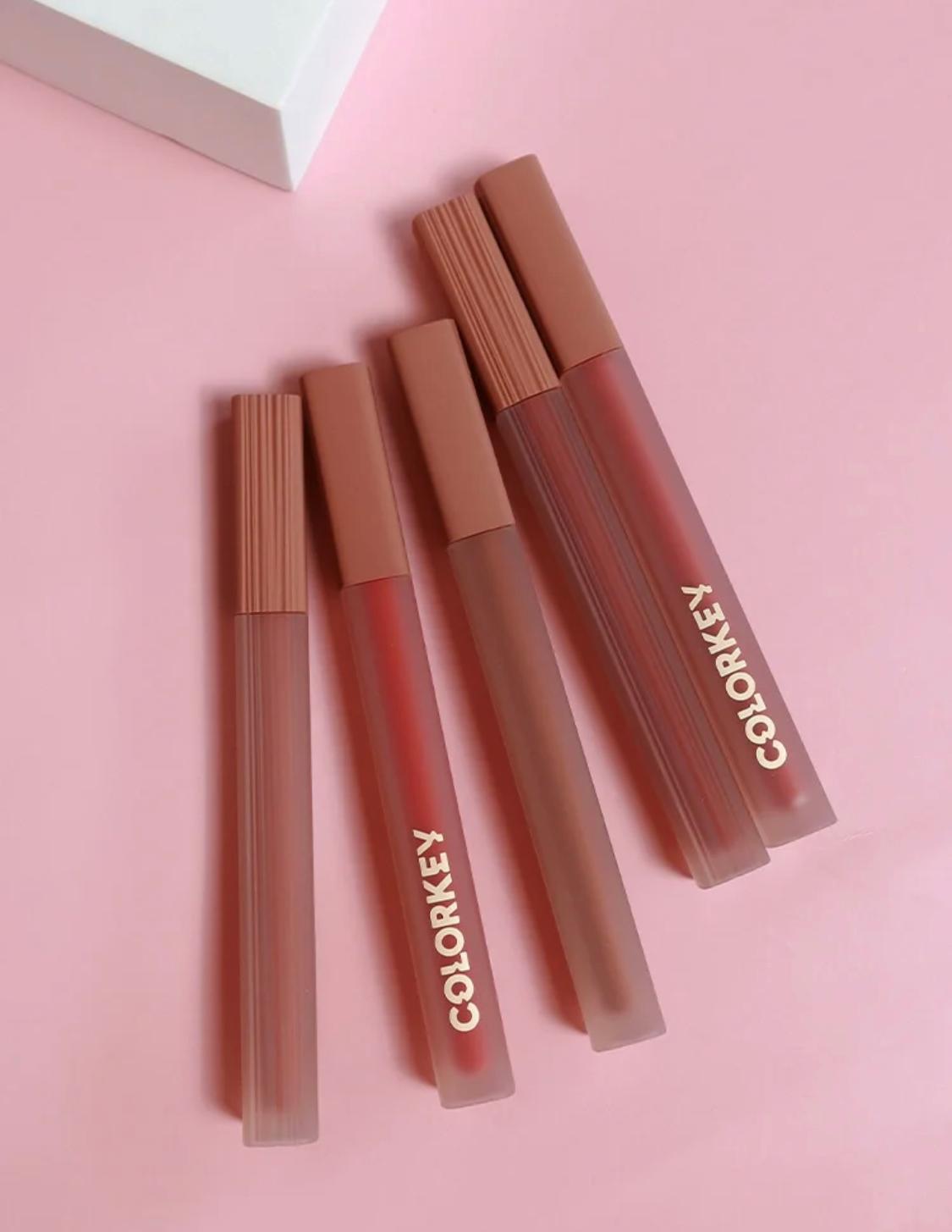 红棕色口红低饱和,便宜显白适合黄黑皮的口红颜色