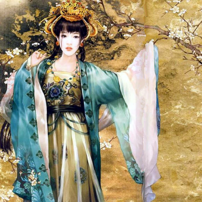 「汉装潋滟」德珍彩绘古典美人