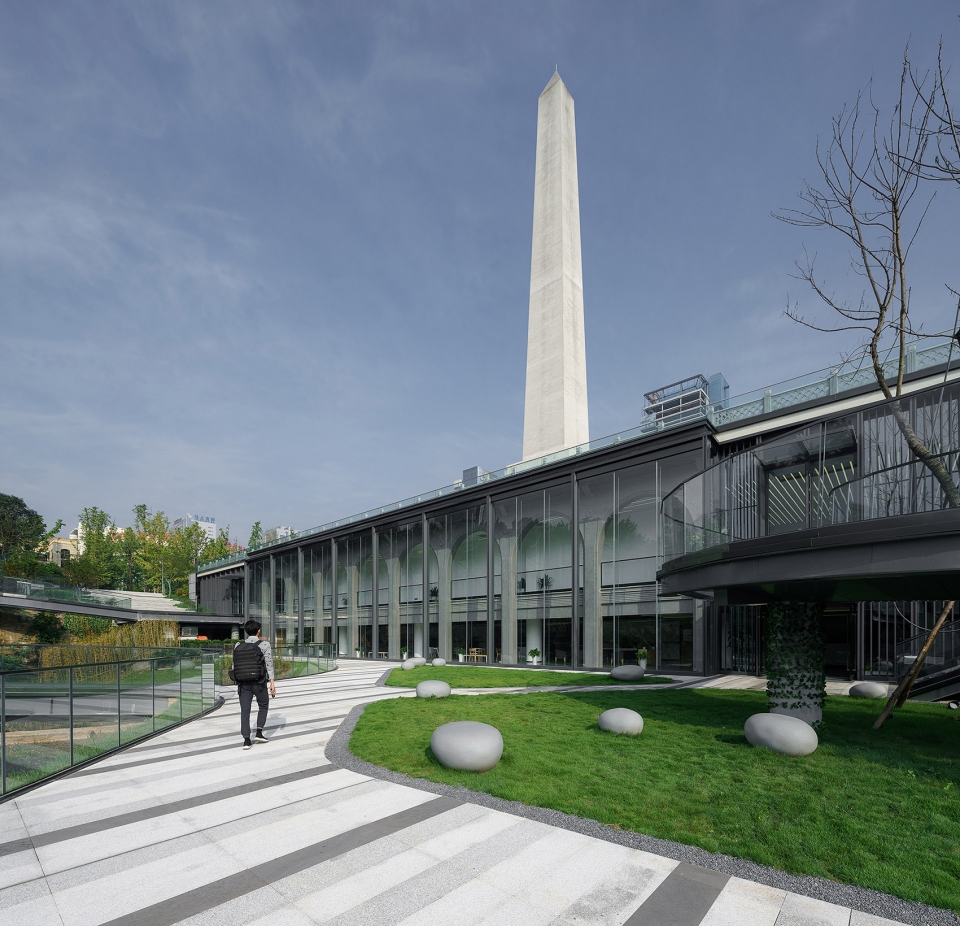 重庆江北市政公园景观设计,重庆大数据展馆设计装修