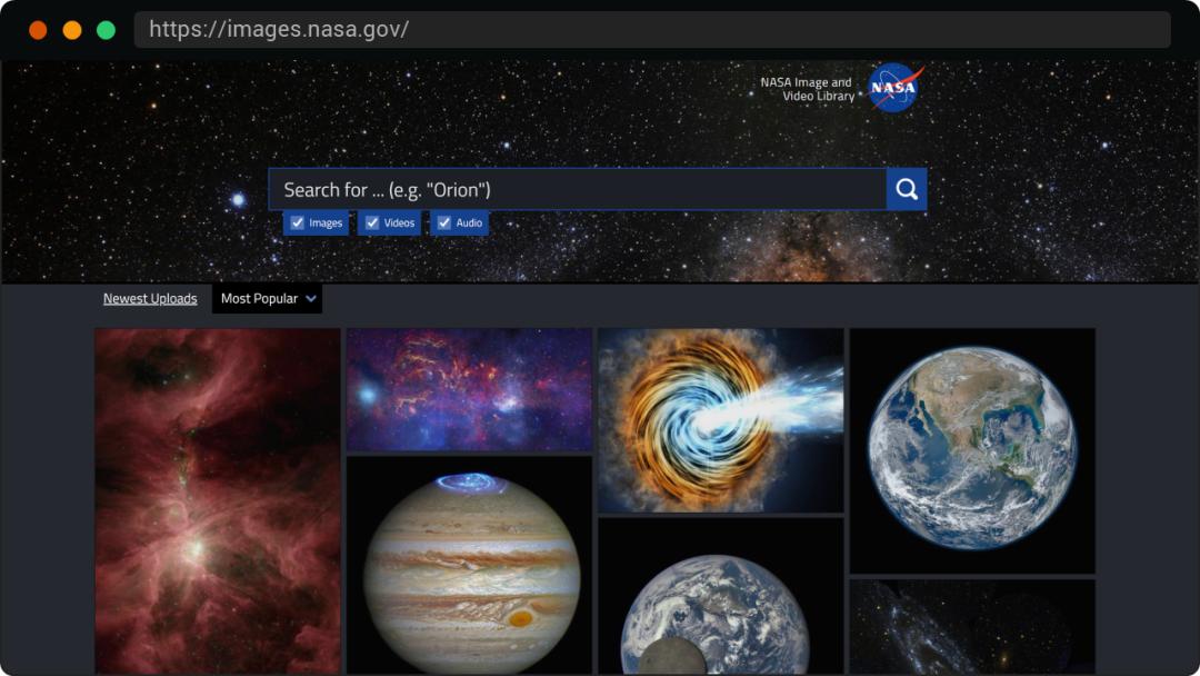 4k夜晚橙色星空素材图片,好看的星空背景图清晰