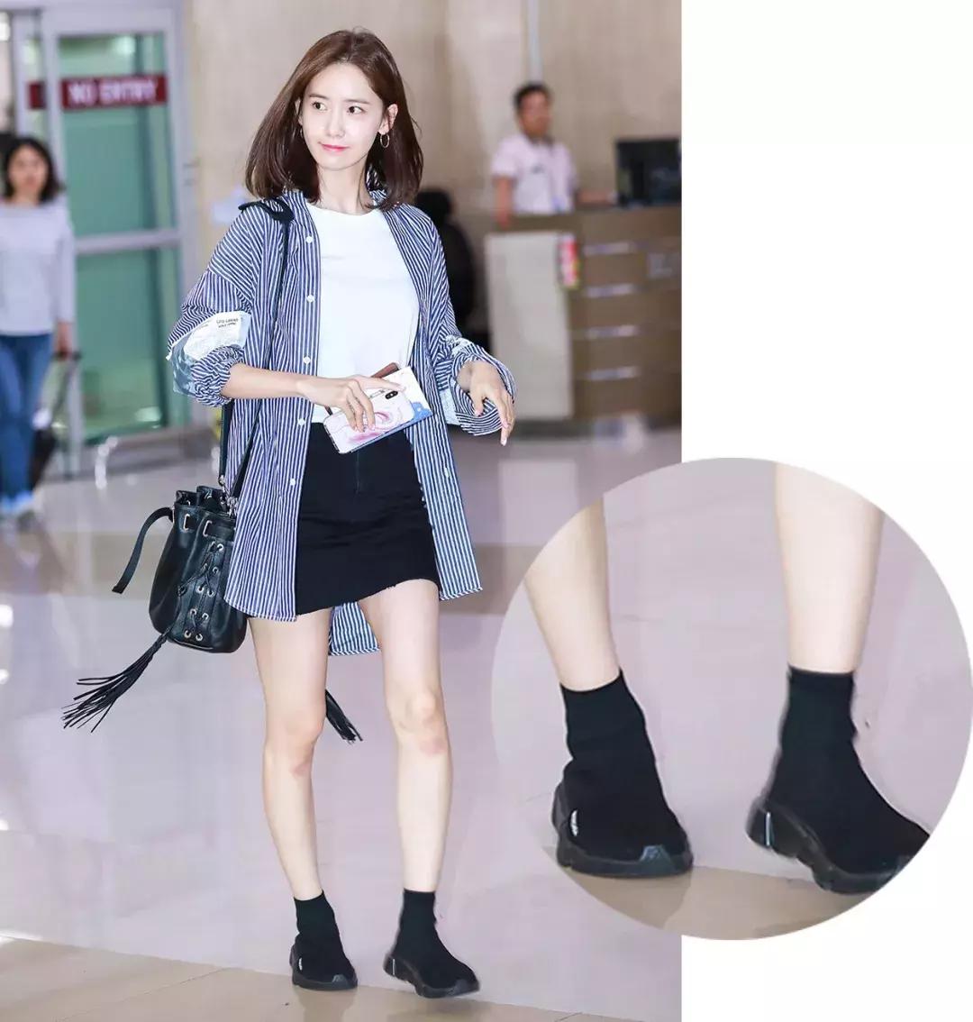 英伦袜靴穿搭裙子,袜靴穿搭新款