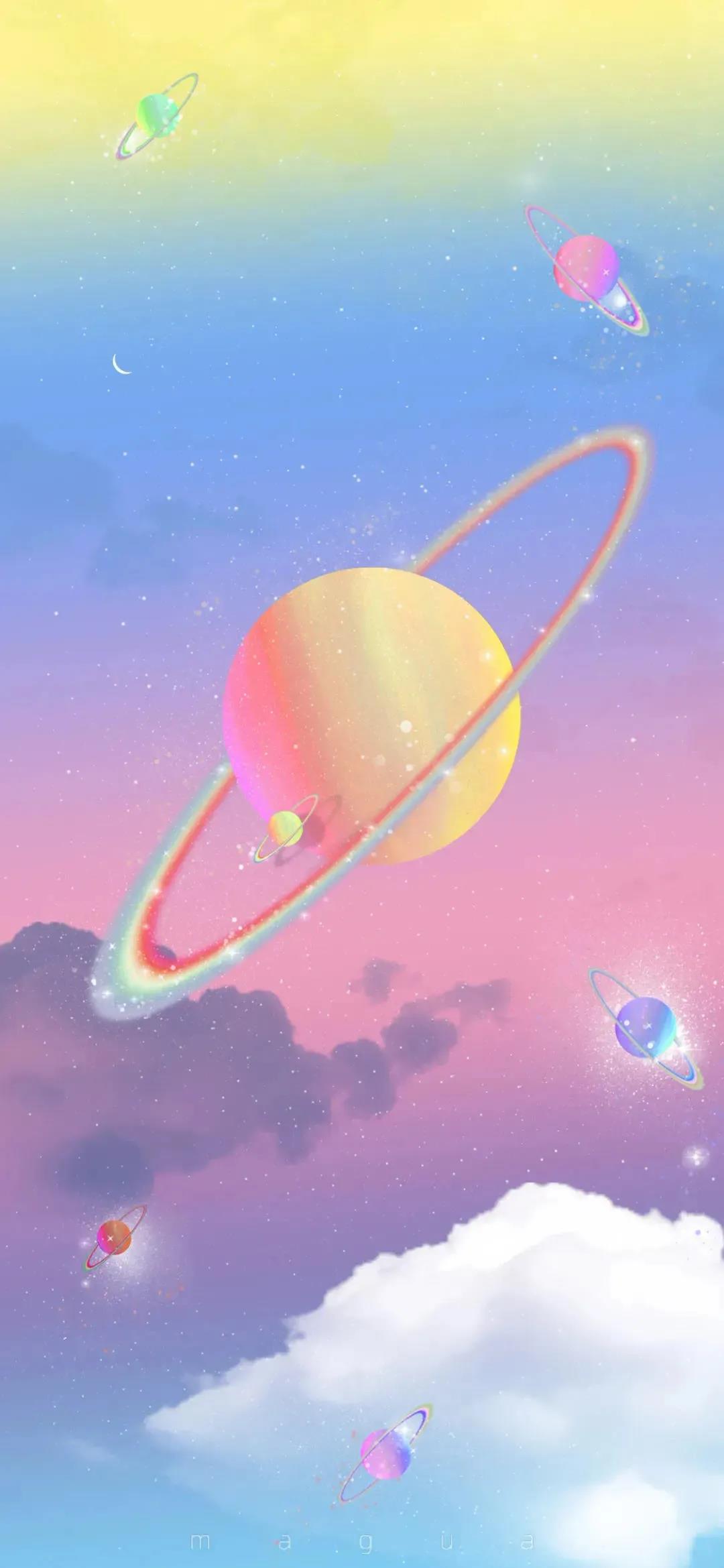 图片壁纸小清新小女孩,小清新图片壁纸超清全面屏