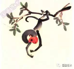 铅笔画猴子的简笔画图片大全,如何画猴子难一点