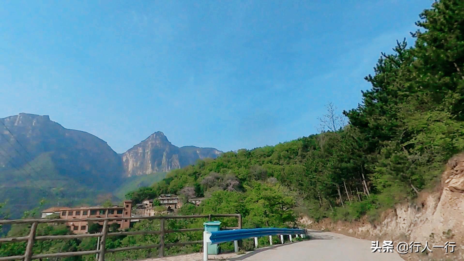 河南太行山悬崖古村,林州太行绝美古村落