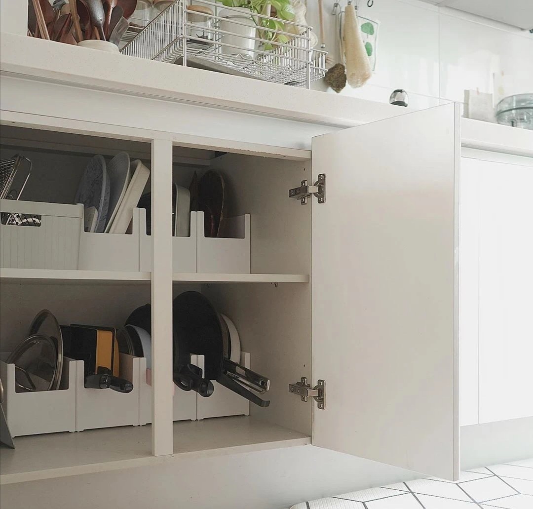 会做饭也会收拾,米白原木色,简简单单不凌乱,收住一家人的心