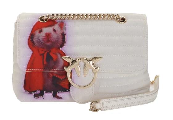 燕子轻奢小众包,pinko压花燕子包哪款好看