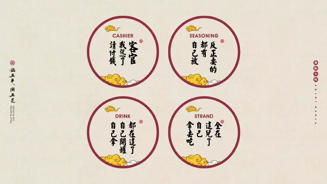 串串香店铺装修设计,串串店装修风格国潮