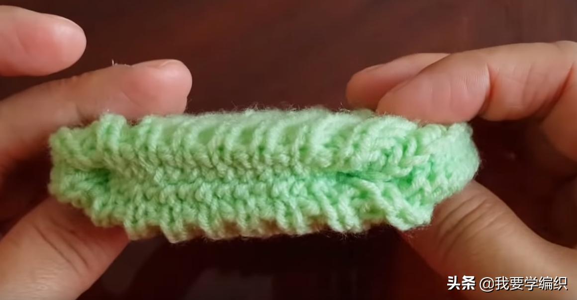 一岁的宝宝织多少针,0-6个月宝宝鞋织法单鞋