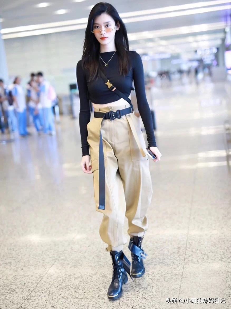 花苞裤女款爆款2022新款秋季套装,高腰阔腿花苞裤