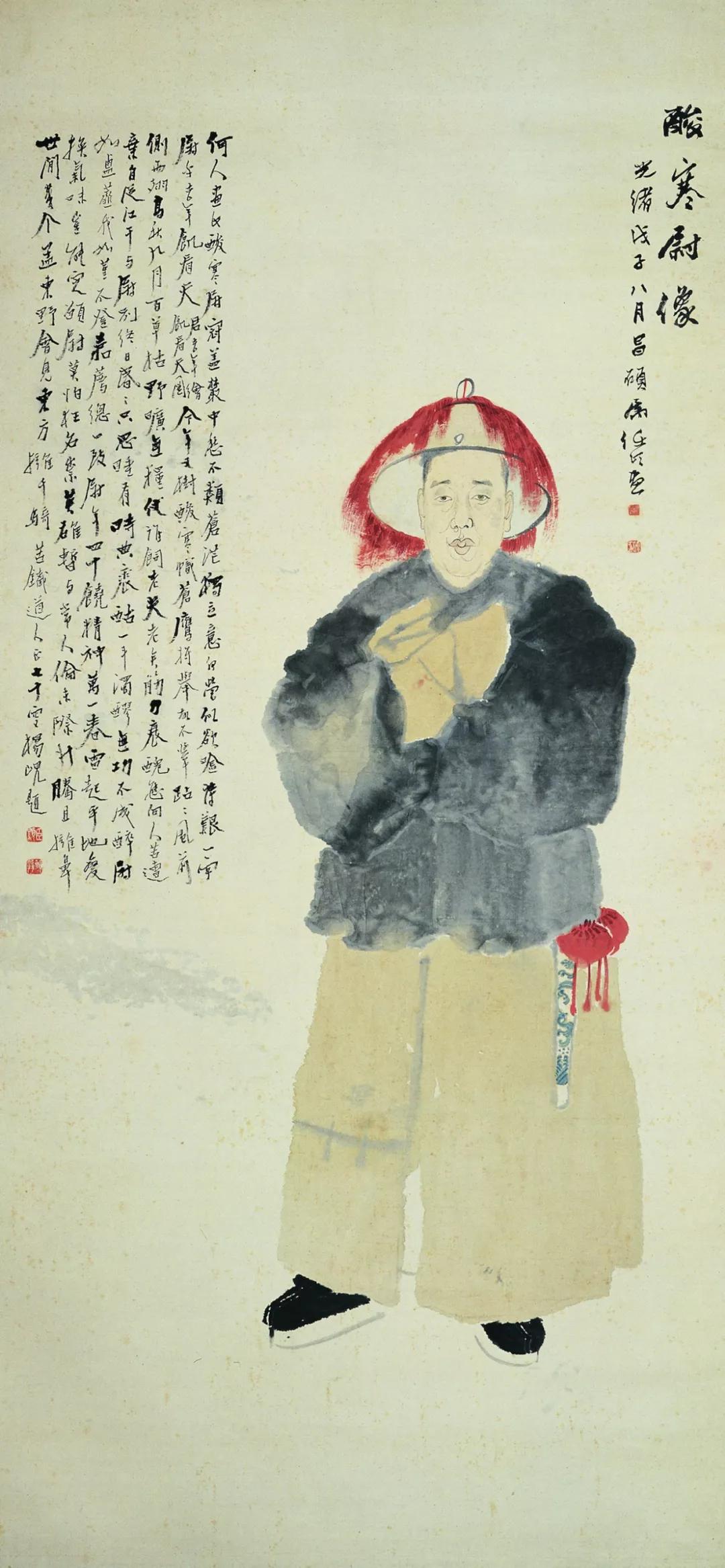 任伯年人物写意画 (任伯年写意人物作品鉴赏)