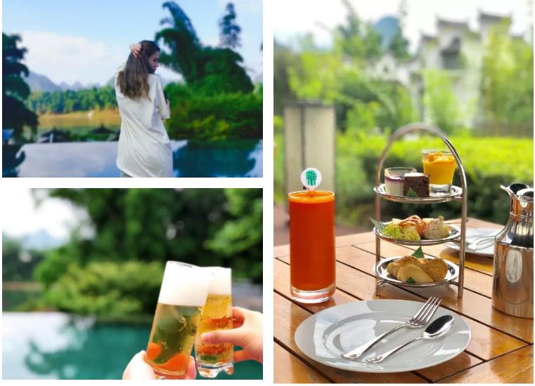 广西阳朔又一顶奢酒店，潺潺流水，久违的隔世风景，美得像一个梦