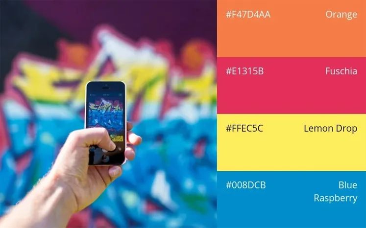 100种颜色组合及如何应用（三、旅行篇）