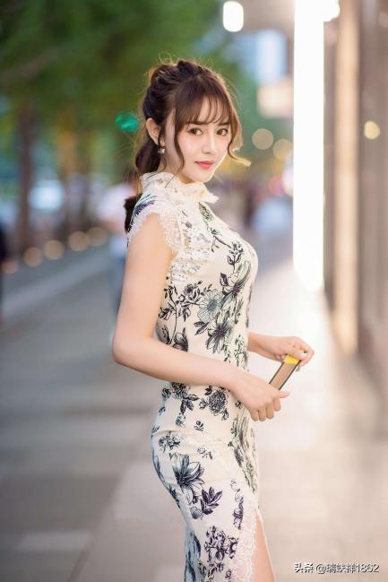 旗袍的发型搭配鱼骨辫,搭配儿童旗袍的发型