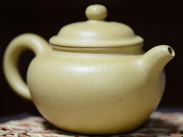 绿泥紫砂壶德钟,天福绿泥紫砂壶