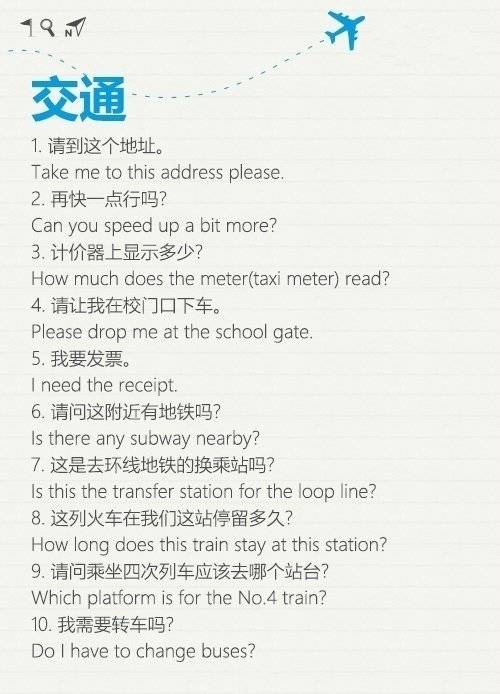 出国旅行英文怎么说,出国旅行必备100句
