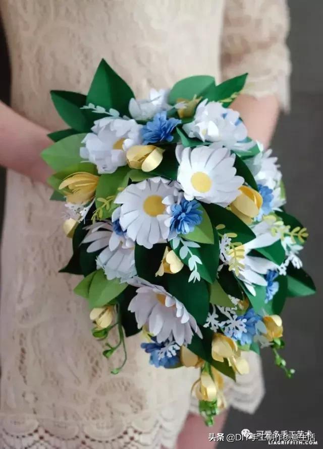 女生手工制作纸花大全,纸花制作礼物