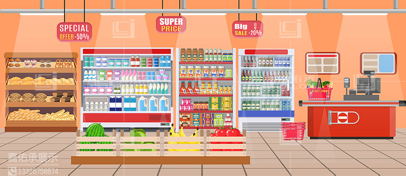 超市货架展示架怎么安装,超市货架陈列展示架强度