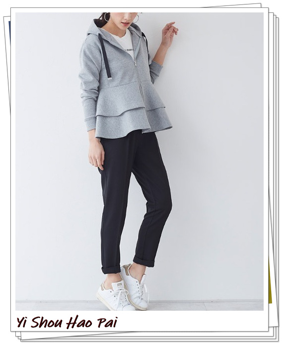 小脚裤穿搭秋季显瘦,2022最流行的秋冬小脚裤搭配