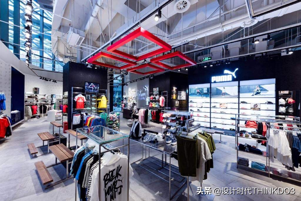puma品牌风格定位,puma彪马商业环境设计
