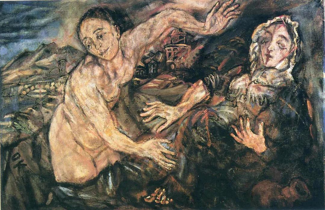 他是表现主义奇才，作品异怪诉出人性同时也是雕塑家剧作家，诗人