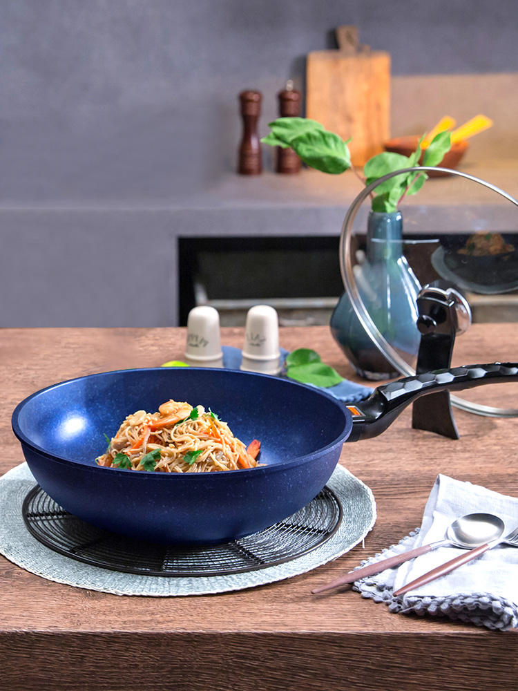 小厨娘心动一号,蓝宝石不粘炒锅