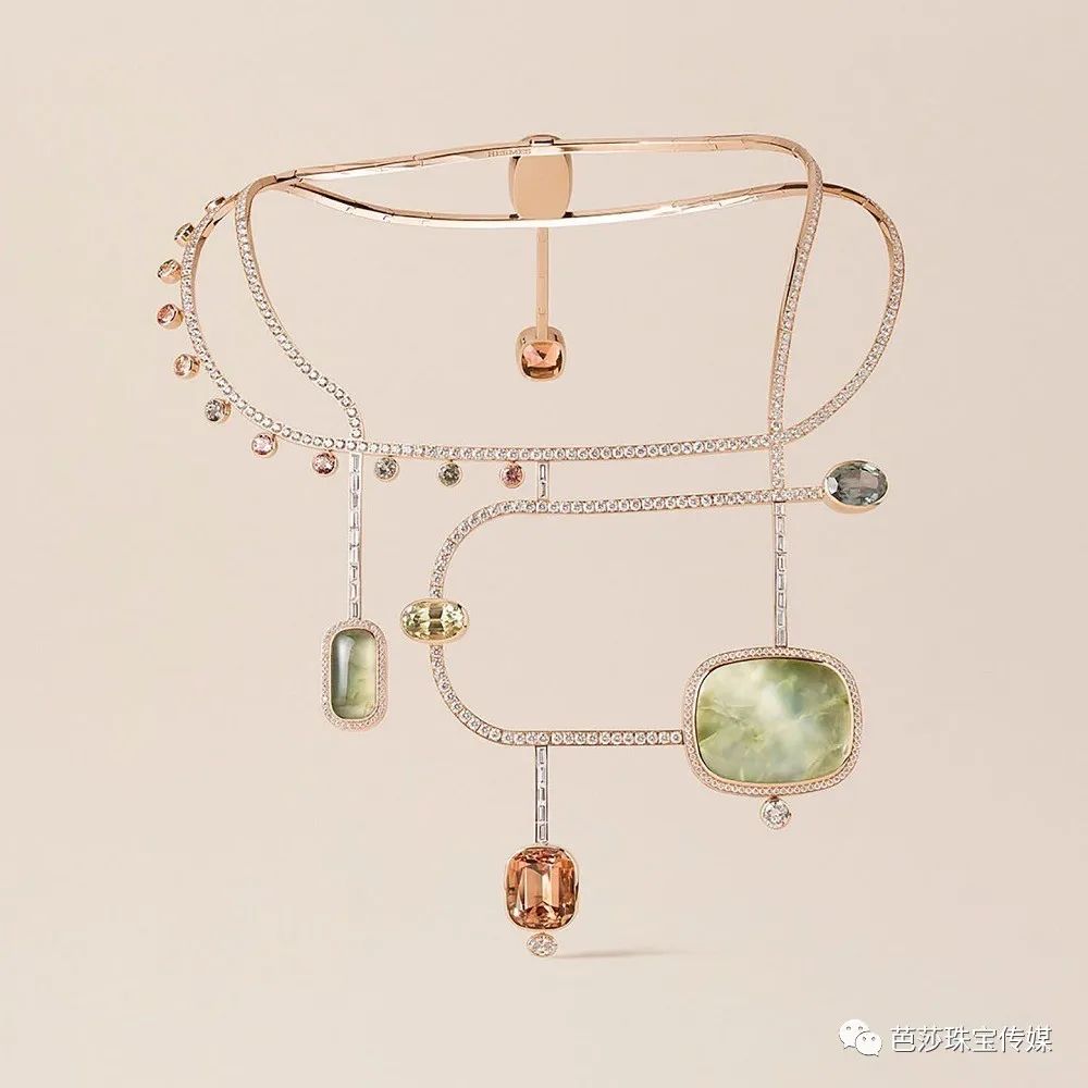 夏季做氛围感美人,清新好入手的葡萄石应该拥有姓名