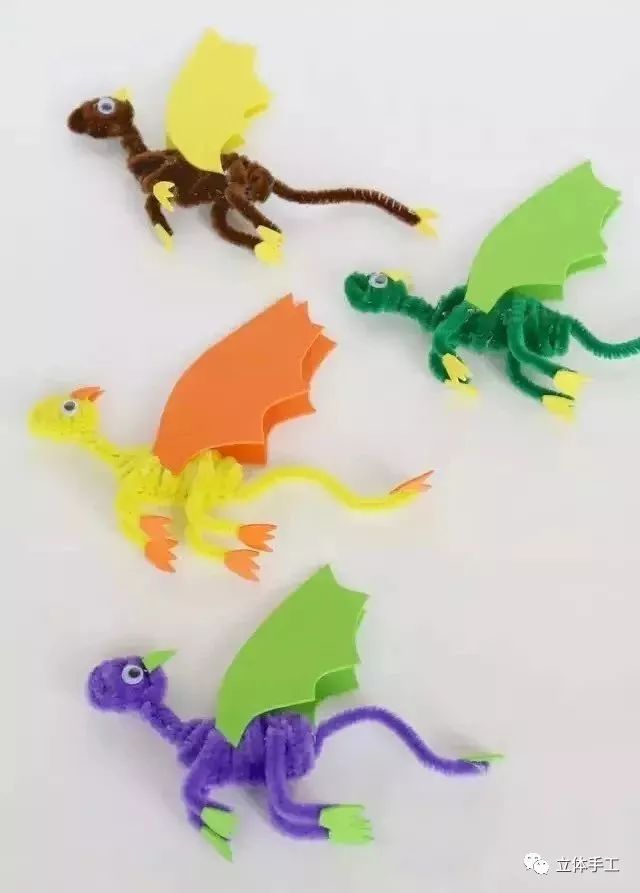 新手玩扭扭棒简单教程,毛根扭扭棒的100种玩法