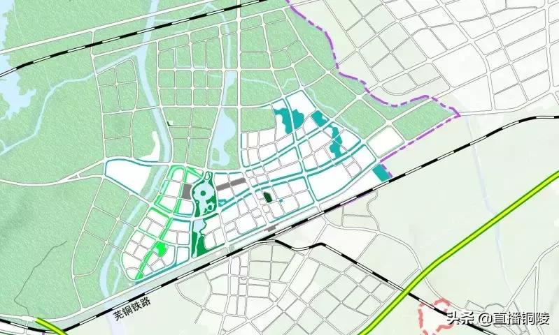 铜陵顺安东部城区,铜陵市未来十年发展与规划图