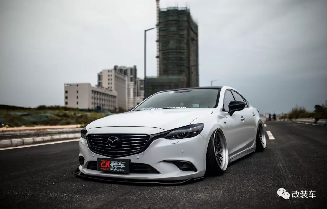 把马自达改装成玛莎拉蒂,马自达阿特兹改装外观全过程