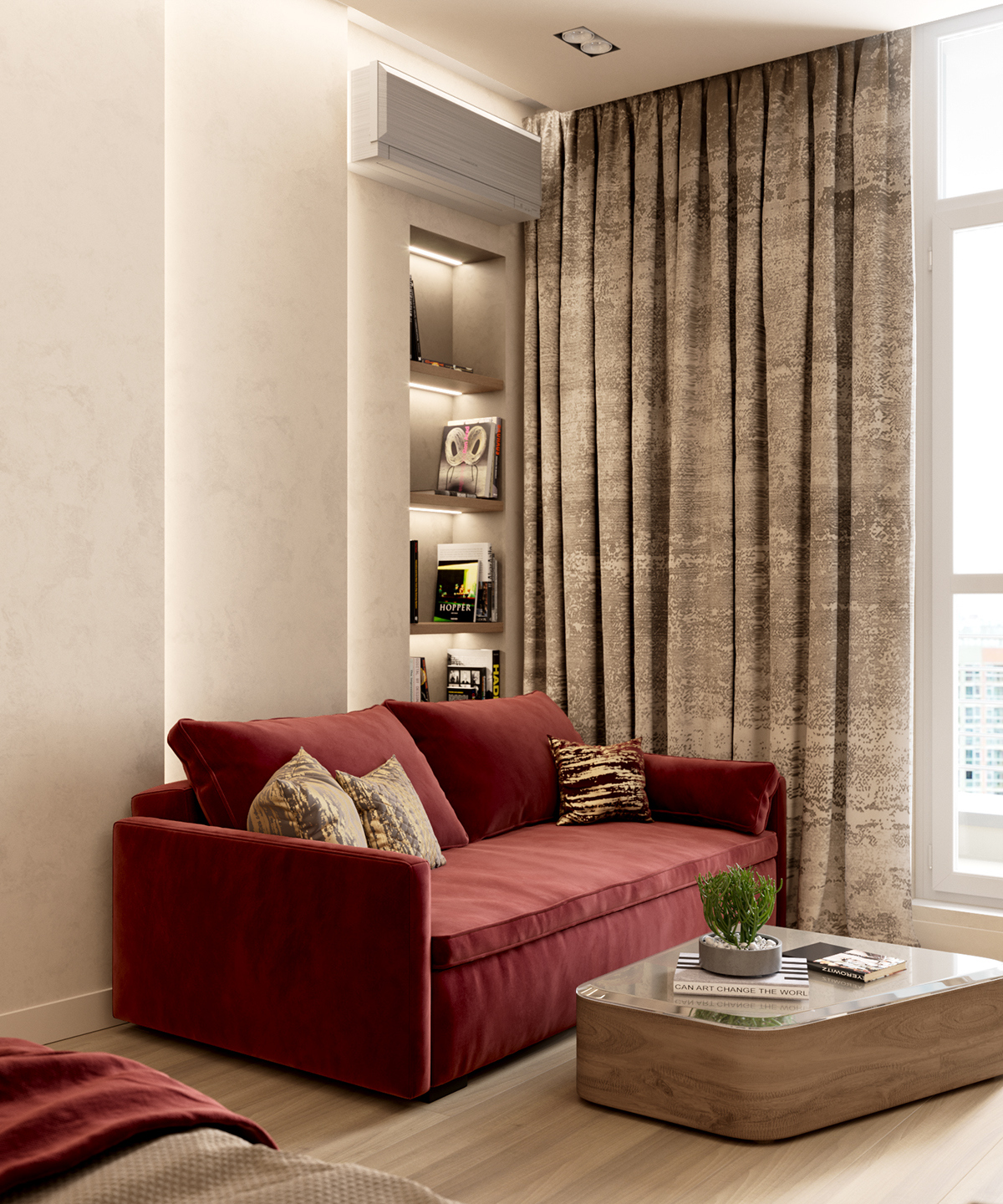 现代化家居装修设计,家居设计现代轻奢装修风格