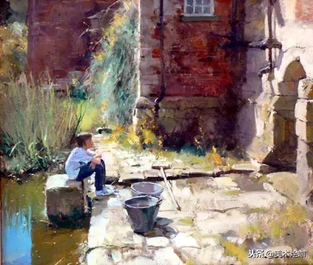 一组风景油画,一组好看的风景油画图