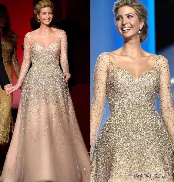 美国第一女儿伊凡儿，怎么穿显胖了10斤，可惜了她的美貌啊