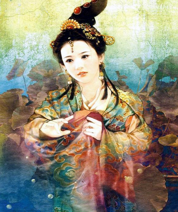 「汉装潋滟」德珍彩绘古典美人