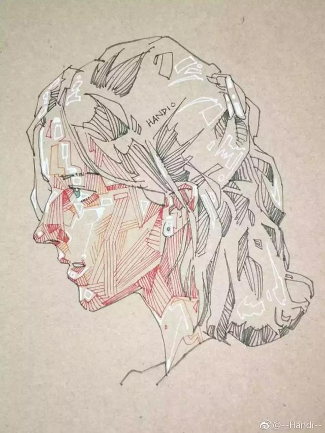 Handi，陕西西安独特绘画作品