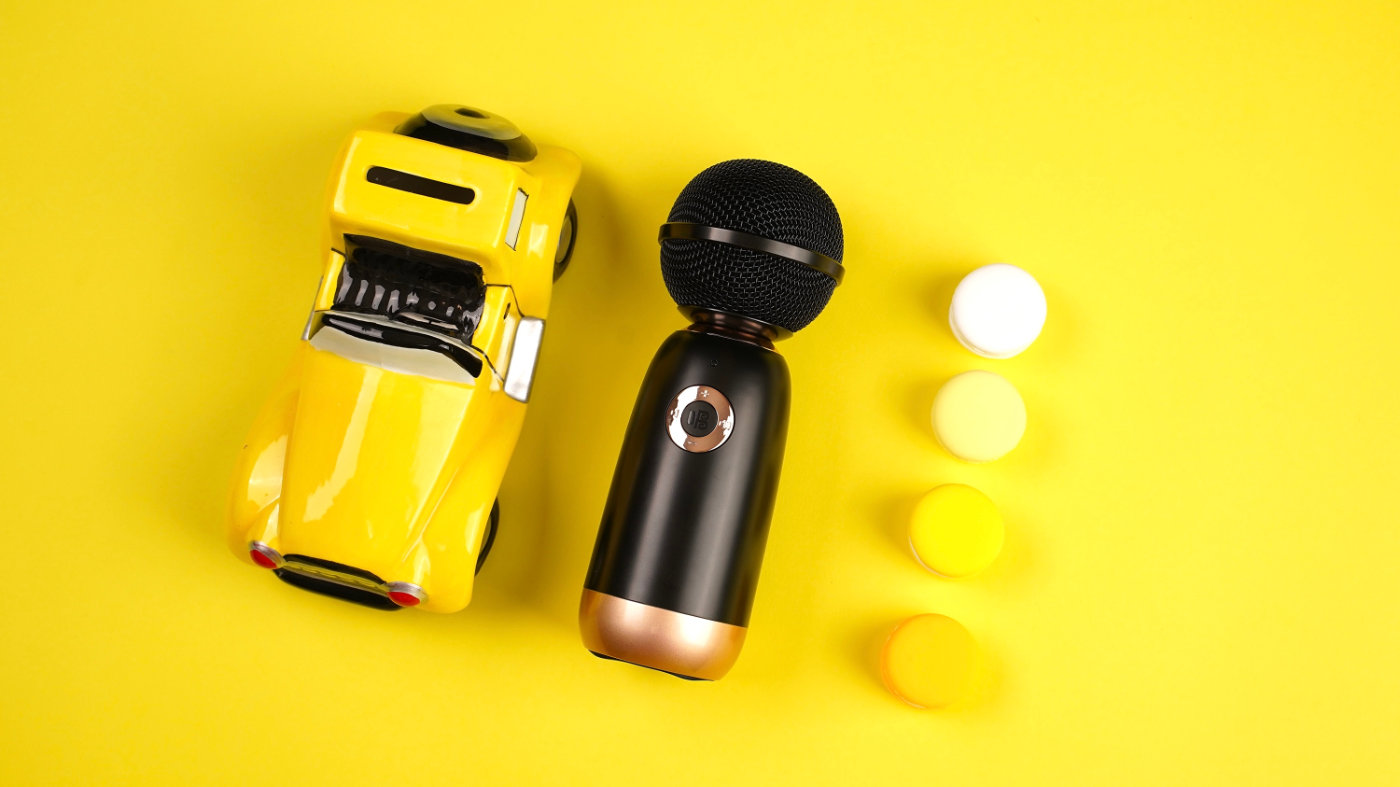 精灵麦克风q3怎么用嗨唱模式,唱吧精灵话筒q3直播唱歌评测