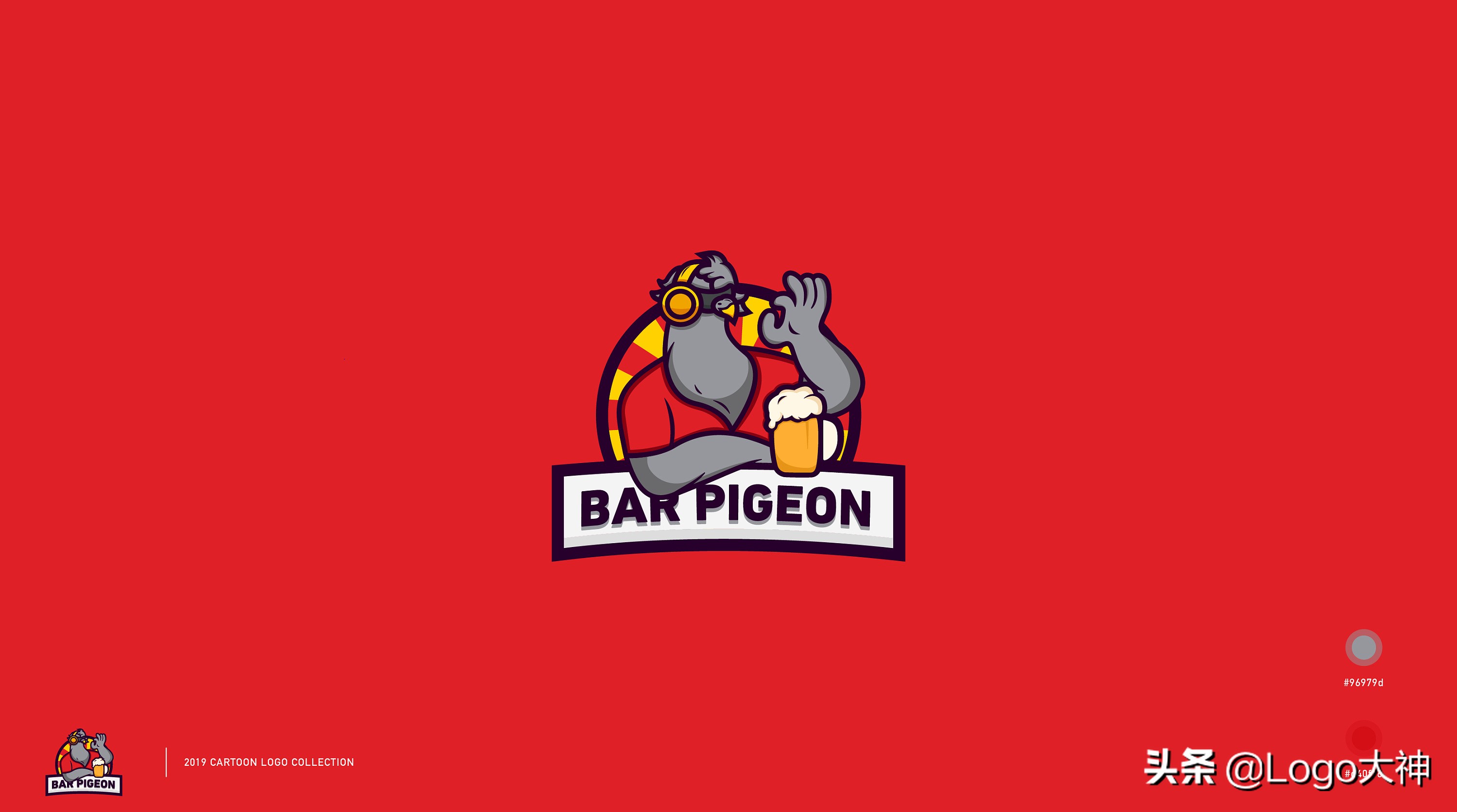 燕子卡通标志logo图片,卡通logo创意设计