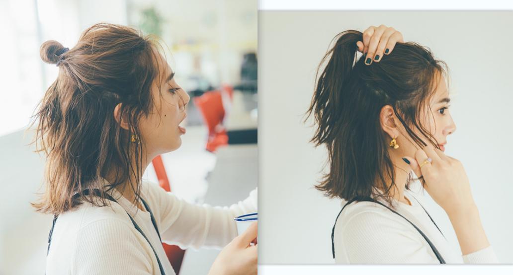 女生快速变美发型,轻松变美的发型