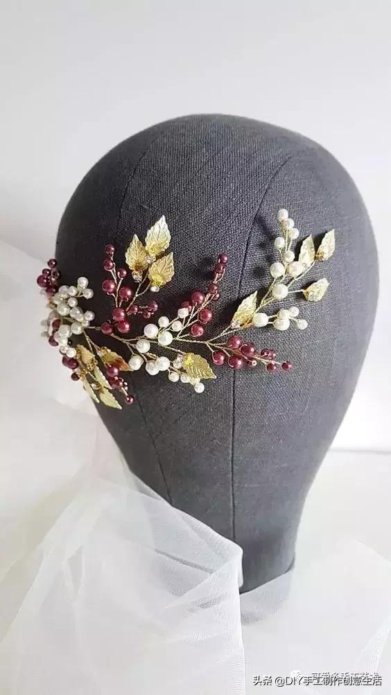 用珠子穿出漂亮的手链和项链花样,复古珠子手链教程