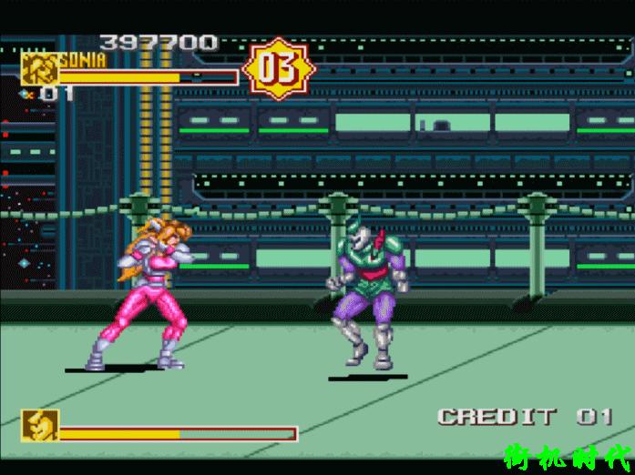 街机游戏在对手身上旋转大招,街机游戏有一个角色是食人花