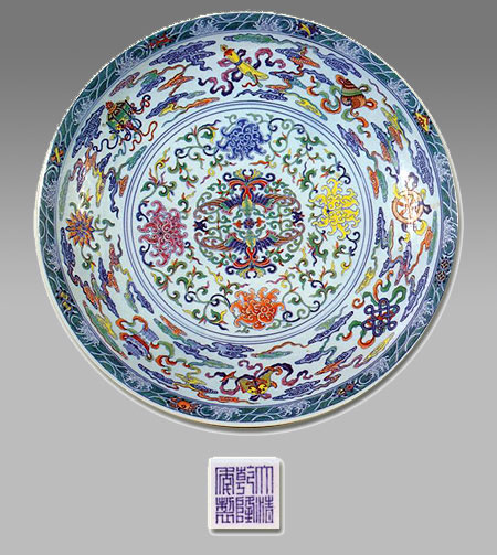 南京博物院乾隆真迹,乾隆国宝级古瓷器