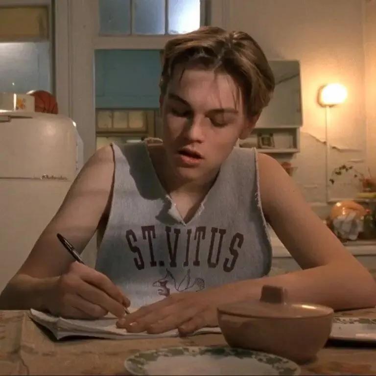 小李子逆天神颜,小李子顶级神颜